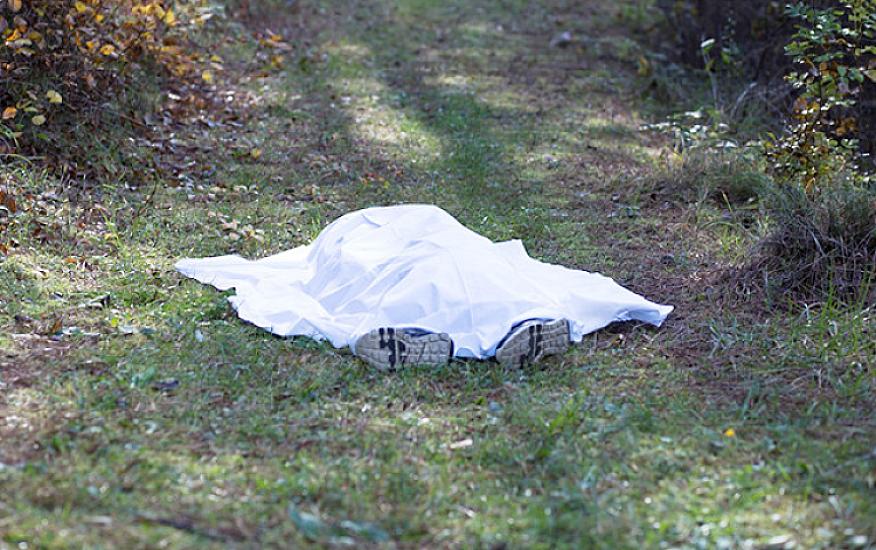 Masallıda gənc oğlan evin həyətində