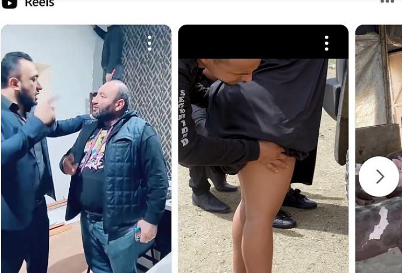 Balaca maşından çıxan 