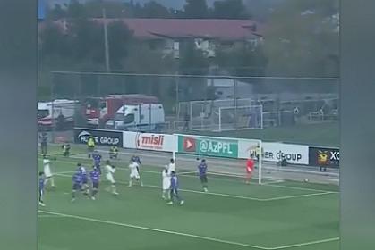 "Turan Tovuz" - "Sumqayıt" oyununda stadionu  kabab tüstüsü bürüdü -