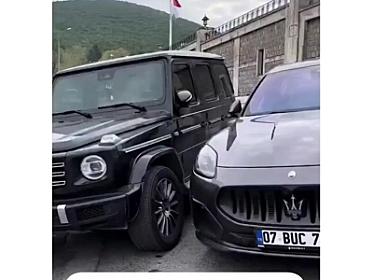 Universitetin dayanacağında tələbələrin ultra lüks AVTOMOBİLLƏRİ - 