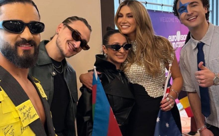 "Avroviziya" təmsilçimiz erməni iştirakçıya arzularını yazdı