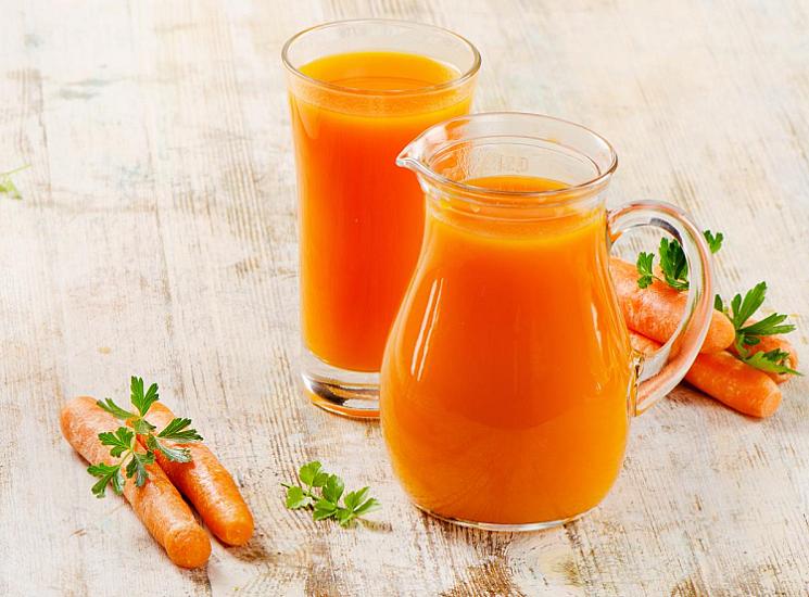 Carrot juice: