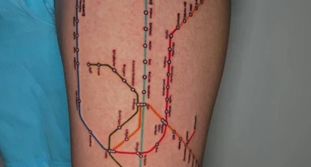Metro xəttini ayağına 