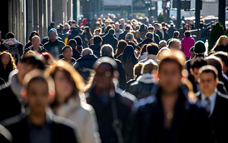 Avropada əhali sayı əhəmiyyətli dərəcədə 