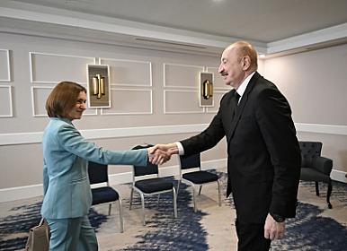 Azərbaycan və Moldova prezidentlərinin Antalyada görüşü olub - 