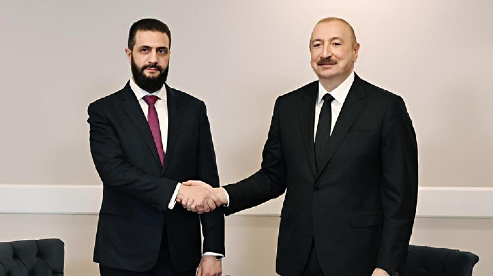 Ilham Aliyev in Antalya with the Syrian leader