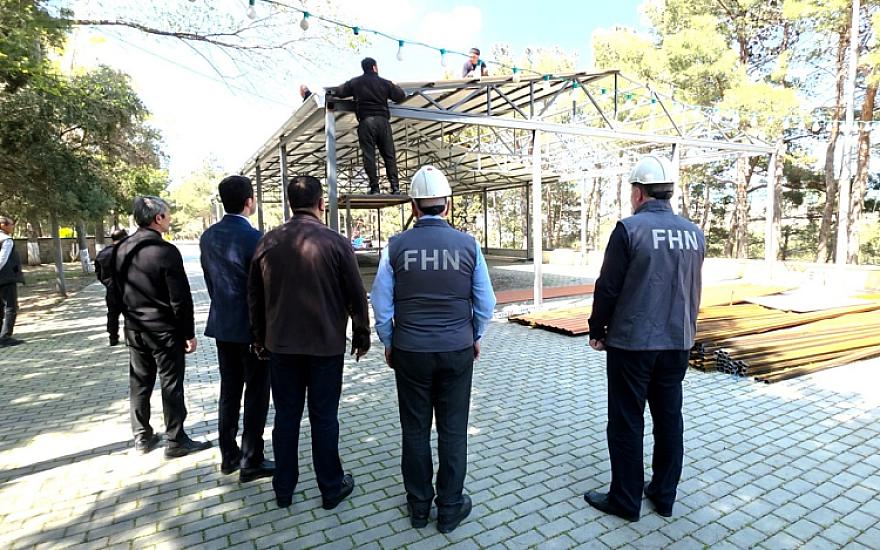 Sumqayıtda qanunsuz tikilinin 