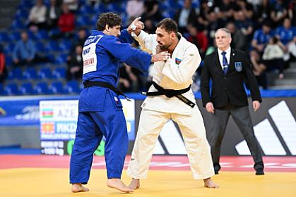 Чемпионат Европы: Азербайджанский дзюдоист в полуфинале