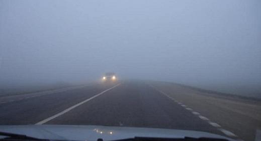Visibility distance on district roads will be limited
