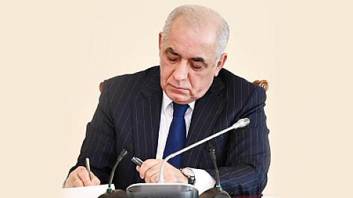 Ali Asadov signed the decision