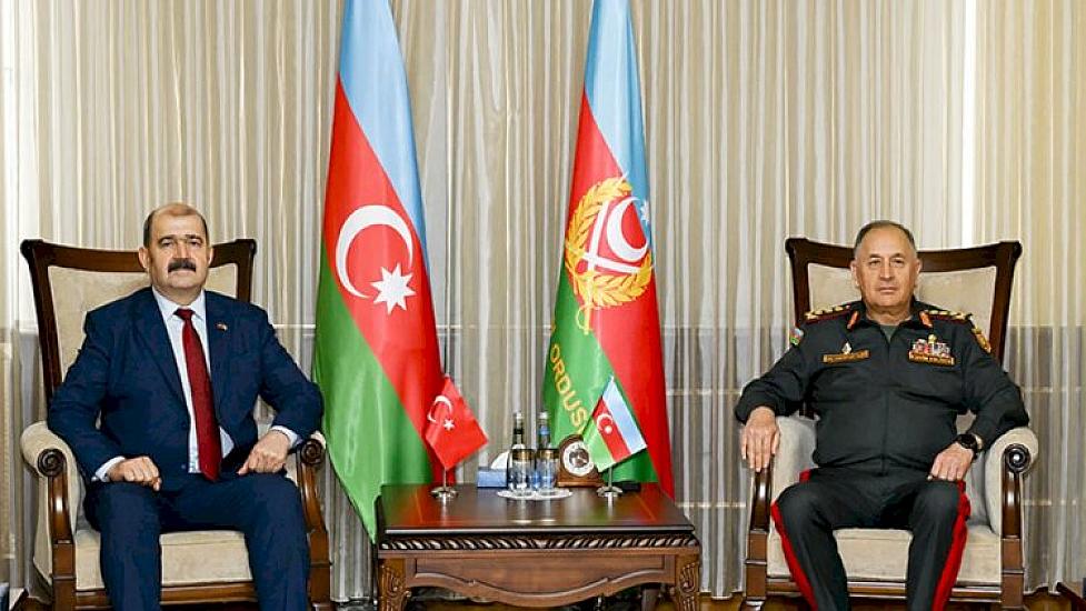 Kərim Vəliyev Talat Canbolatı qəbul etdi 