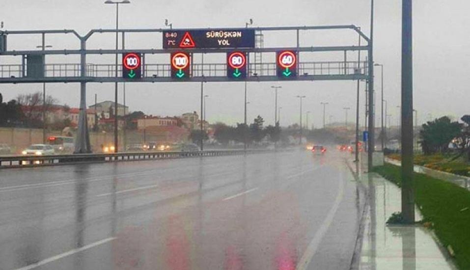 Bu yolda sürət həddi