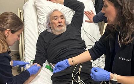 The actor arguing with the audience