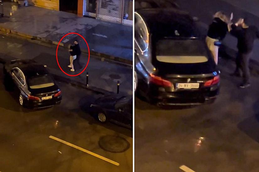 Qadını döyərək zorla avtomobilə mindirmək istədi –