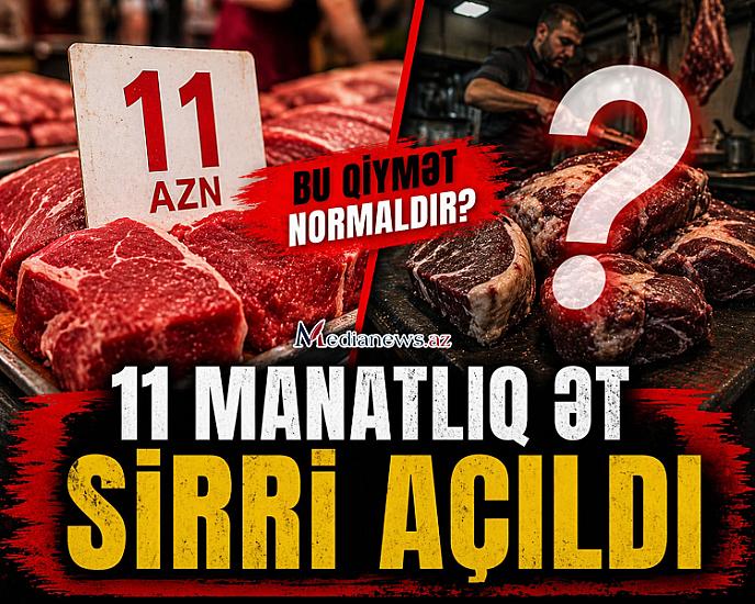 11 manata satılan ətin 