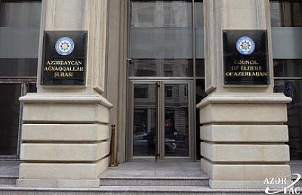 There was an election for the chairman in the Council of Elders -