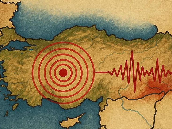 В Турции произошло землетрясение.