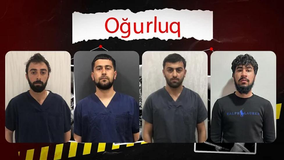 Bakıda mağazadan 100 min manatlıq qızılın oğurlanma 