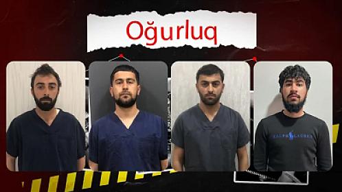 Bakıda mağazadan 100 min manatlıq qızılın oğurlanma 