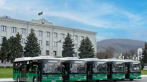 ŞAD XƏBƏR: Xankəndidə şəhərdaxili avtobus marşrutları