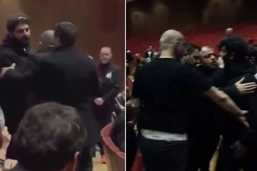 Məşhur aktyorun vida mərasimində dava düşdü - 