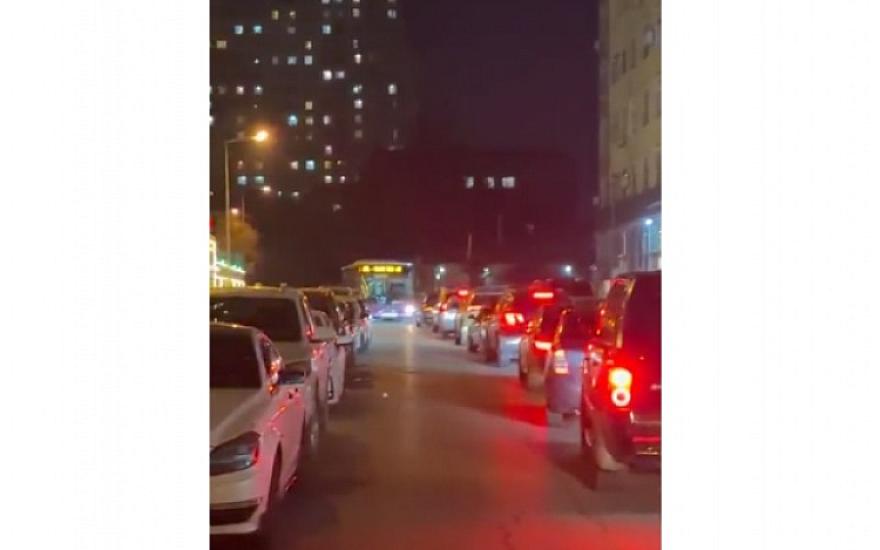 Bakıda avtobuslar bu yolu keçə bilmirlər - 