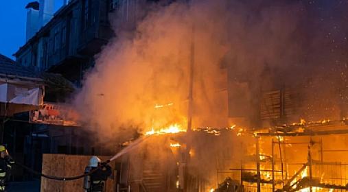 Azərbaycanda market KÜLƏ DÖNDÜ - 