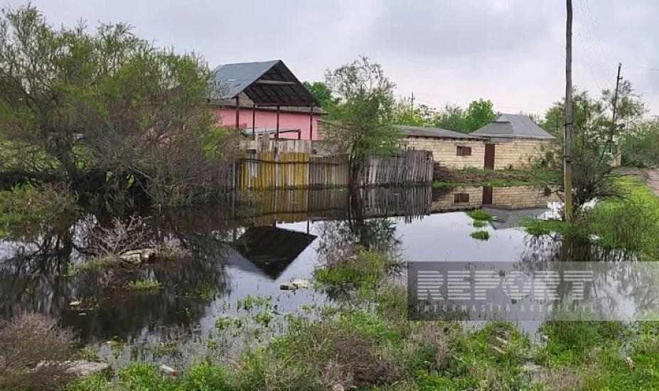 The Kura River flooded: