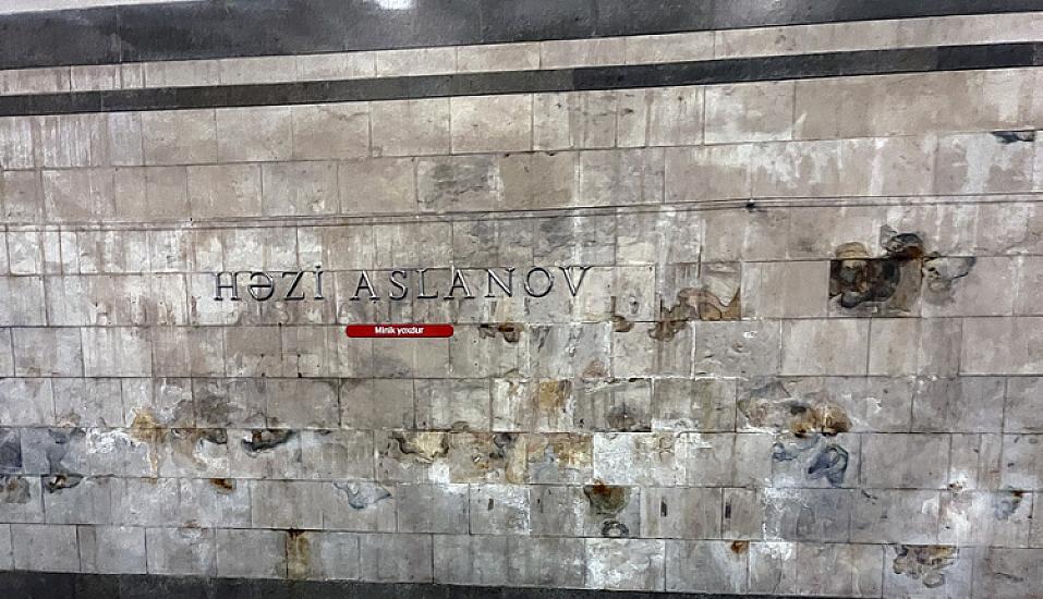 "Həzi Aslanov" stansiyasında: su sızıb, mərmər çürüyüb – 