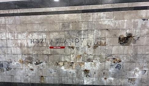"Həzi Aslanov" stansiyasında: su sızıb, mərmər çürüyüb – 