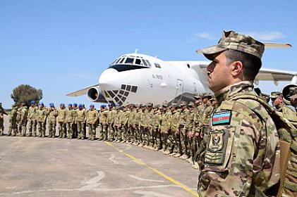 Azərbaycanın bir qrup hərbçisi 