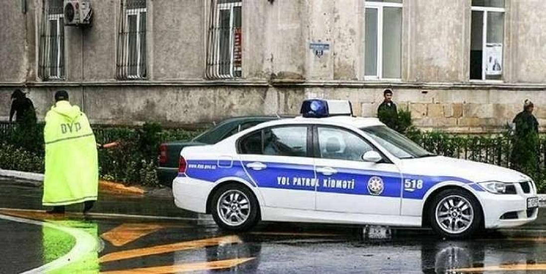 Yol polisi sürücülərə 