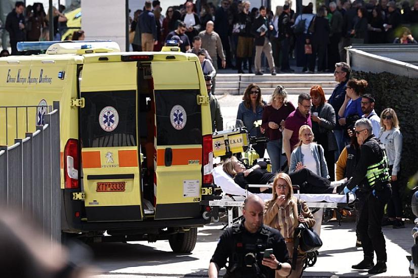 An 89-year-old armed person opened fire on people: