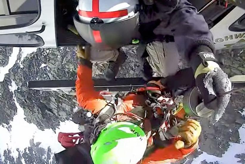 Mountaineer who fell from 152 meters