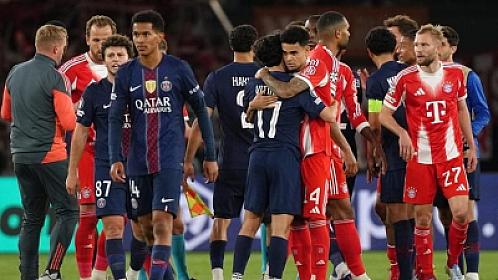 PSG and "Bayern" in the Champions League