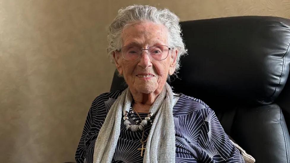 Interesting statement from a 103-year-old woman: