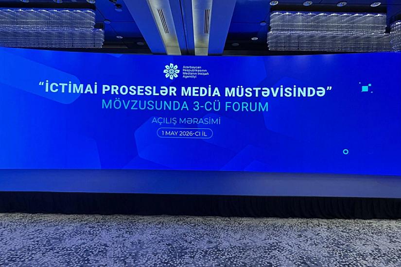 Bakıda "İctimai proseslər media müstəvisində" mövzusunda 