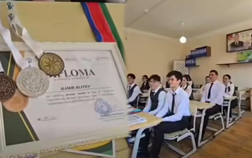 One class, with achievements - 13 people scored more than 280 points -