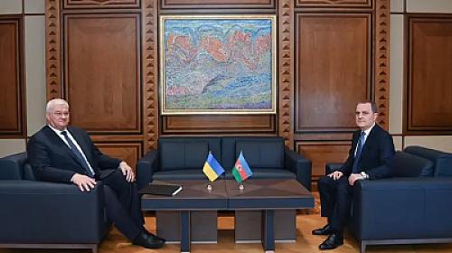 Ceyhun Bayramov had a phone conversation with his Ukrainian counterpart. 