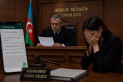 “Whatsapp” qrupunda iş yoldaşlarını söyən qadın 
