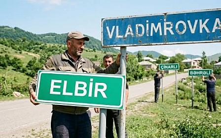 The names of three villages of Quba