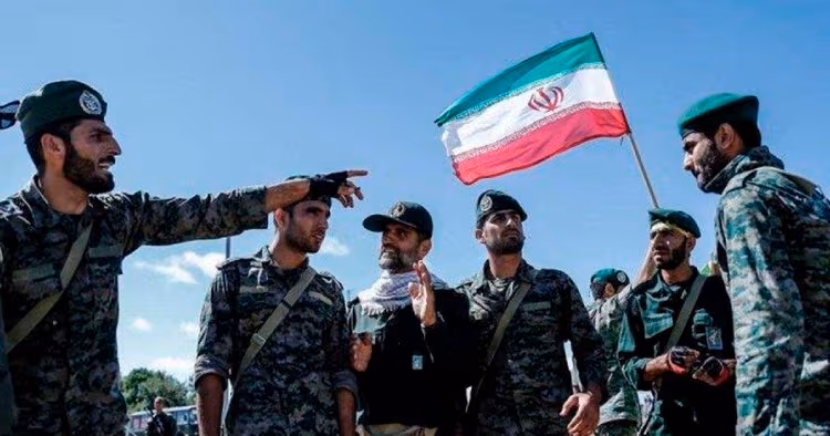 The Iranian army into the territory of this country