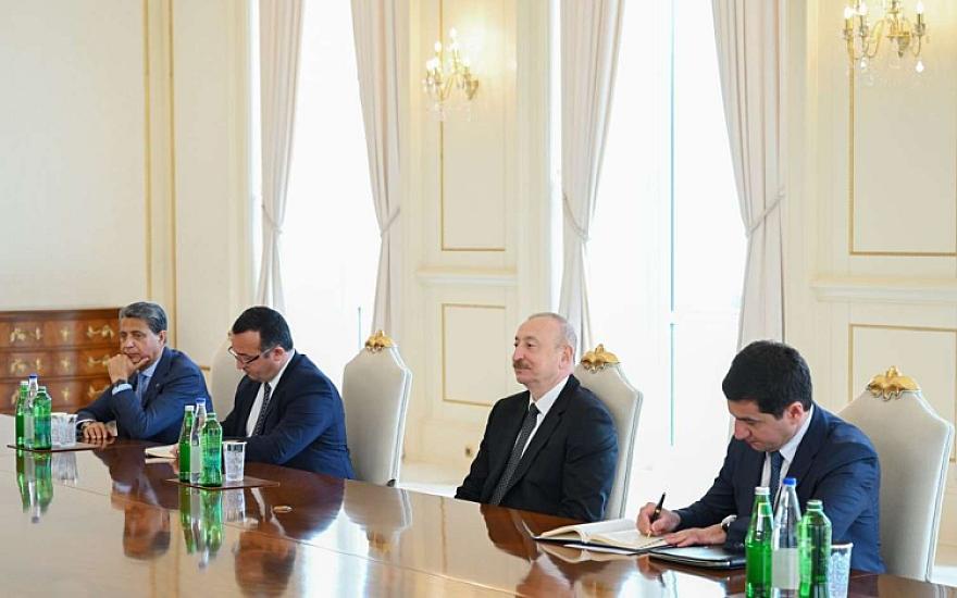 Prezident Rixard Raşini qəbul etdi