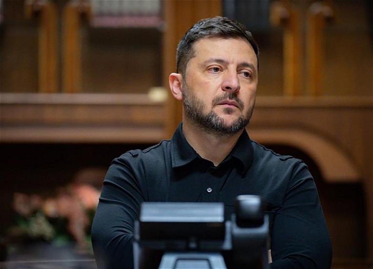 Zelenski ona velosiped 