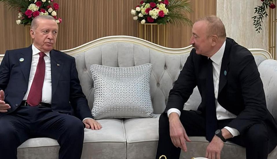 İlham Əliyev və Ərdoğan bir araya gəldi - 