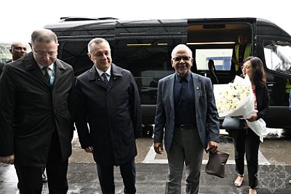 The President of Mauritania has come on a visit to Azerbaijan.