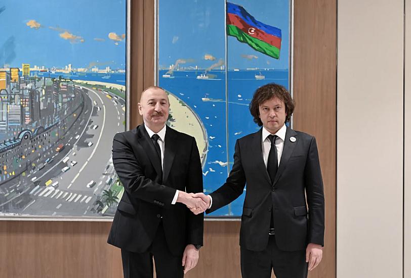 Prezident İlham Əliyev Gürcüstanın Baş naziri ilə görüşüb