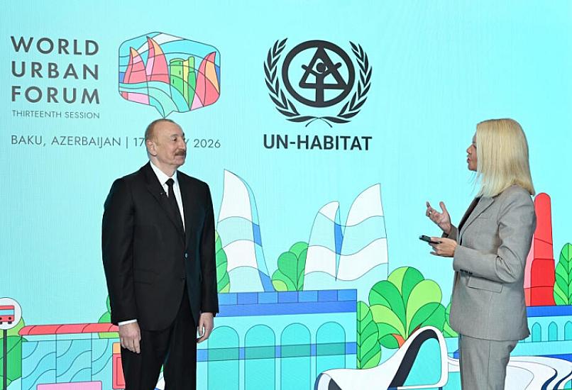 Prezident İlham Əliyev “Euronews” televiziyasına müsahibə verib - 