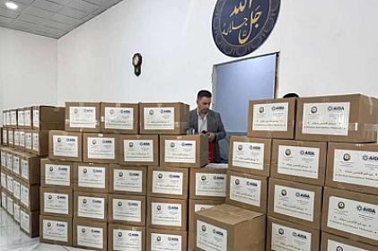Azərbaycan Kərkükdə 150 ailəyə bayram sovqatı 
