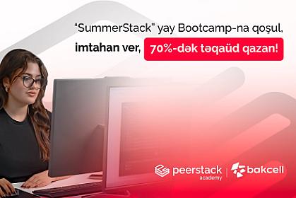Bakcell-in dəstəyi ilə gənclər üçün "SummerStack Bootcamp" başlayır